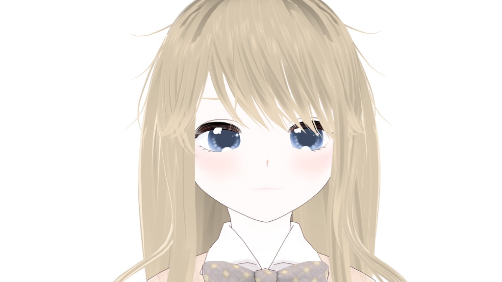 【VRoid】 Latte 【Original】 3D Model
