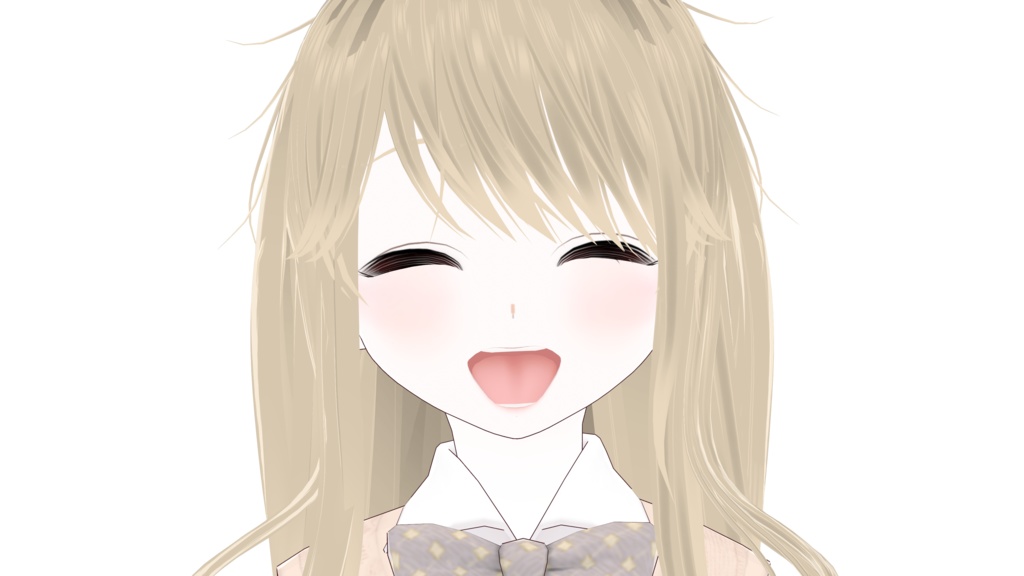 【VRoid】 Latte 【Original】 3D Model