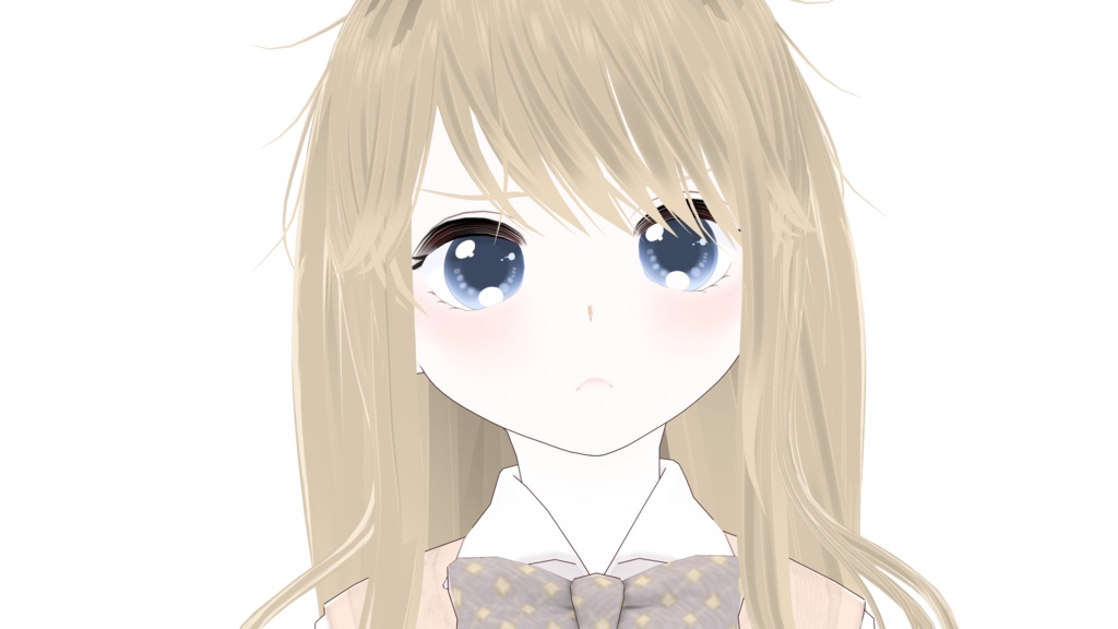 【VRoid】 Latte 【Original】 3D Model