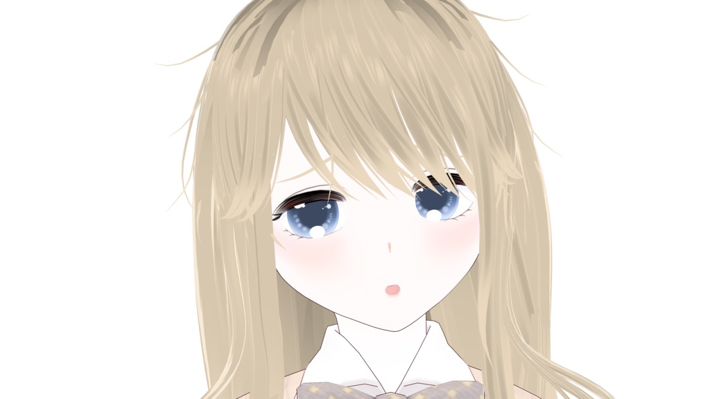 【VRoid】 Latte 【Original】 3D Model