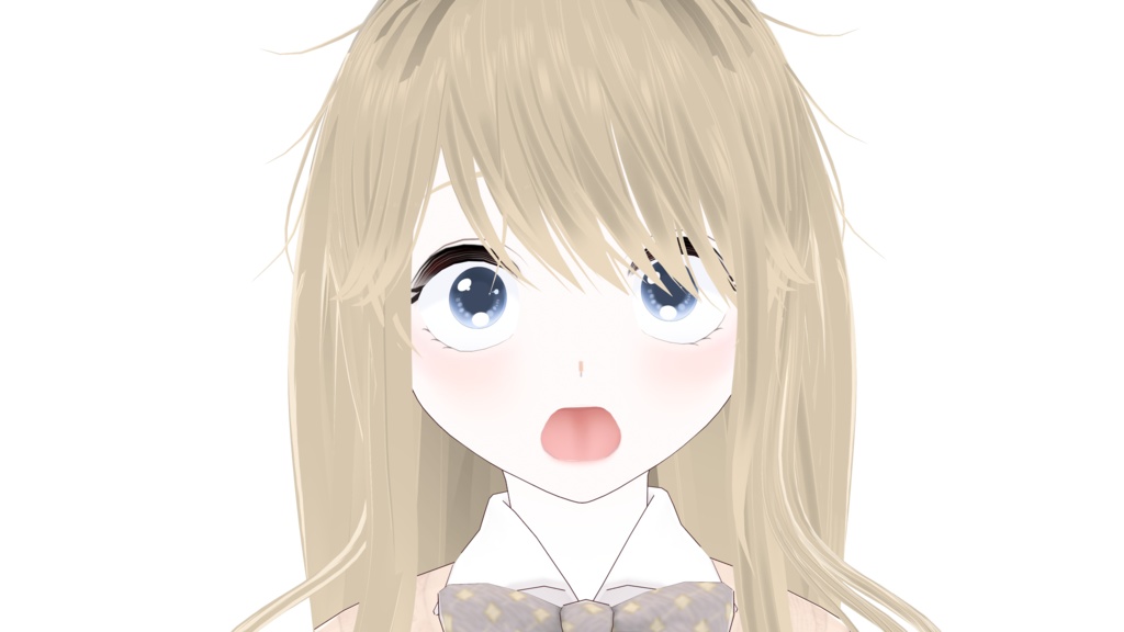 【VRoid】 Latte 【Original】 3D Model