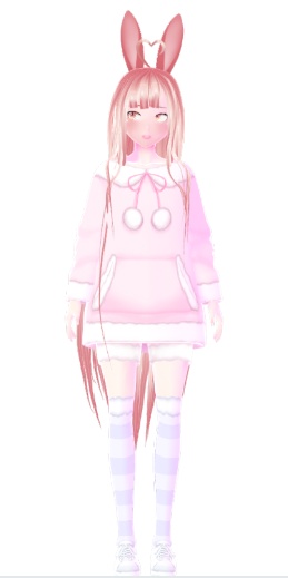 【VRoid】 Byunni 【Original】 3D Model