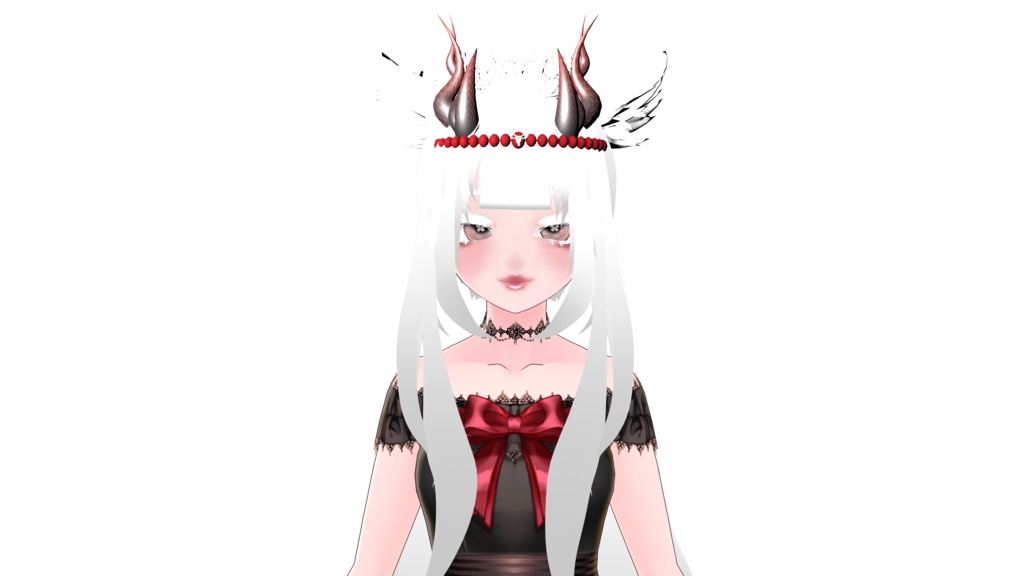 【VRoid】 Demon Queen Rae 【Original】 3D Model