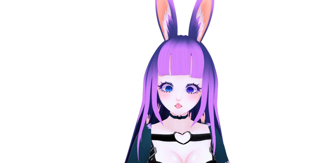 [Vroid] Spooky Bunny Model | VRM / VSfavatar - Torzler's Shop - 4/4