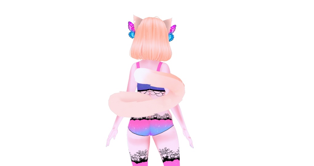 [Vroid] Butterfly Cat | VRM + VSFavatar  - Torzler's Shop - 6/6