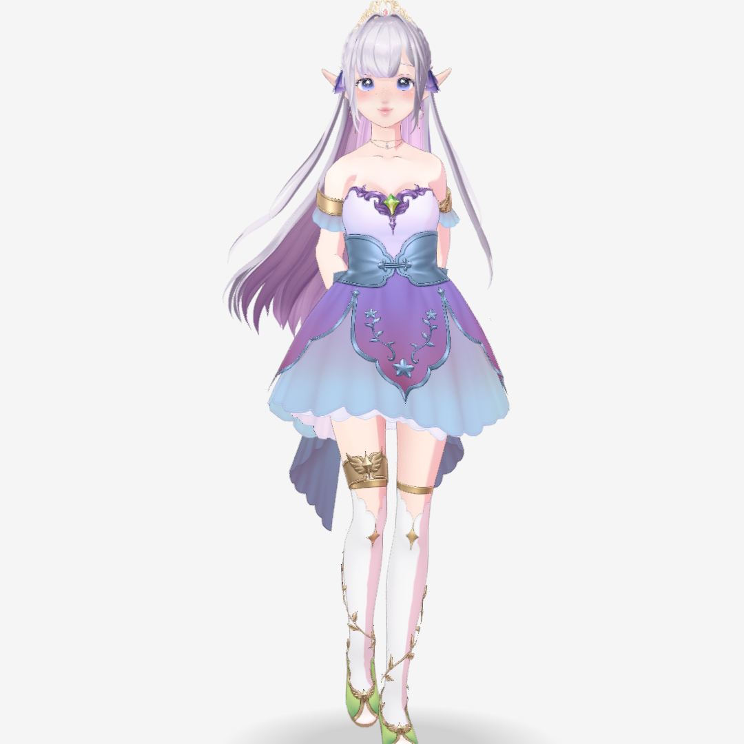 [vroid] Simple Fairy Queen Model 