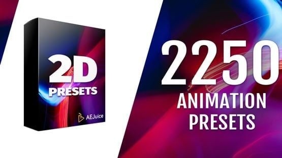 2D Animation Presets｜2Dアニメーション プリセット（After Effects・Premiere Pro）