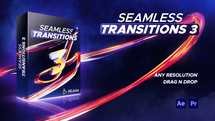 Seamless Transitions 3|シームレス トランジション 3(After Effects)