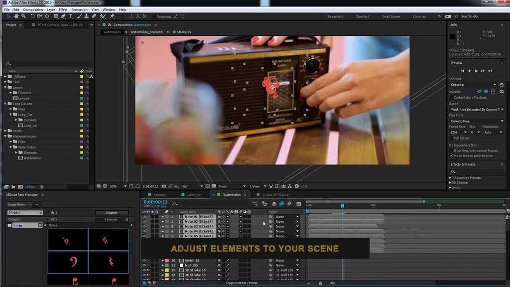 Shape Elements|シェイプエレメント(After Effects・Premiere Pro)