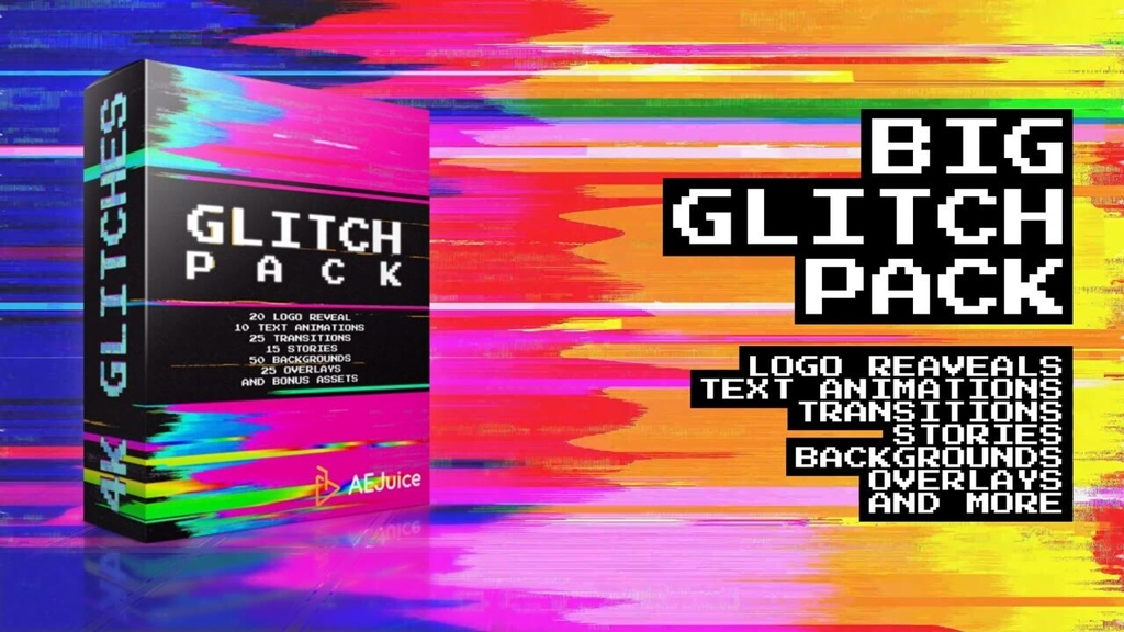 Glitch Pack|グリッチパック(After Effects・Premiere Pro)