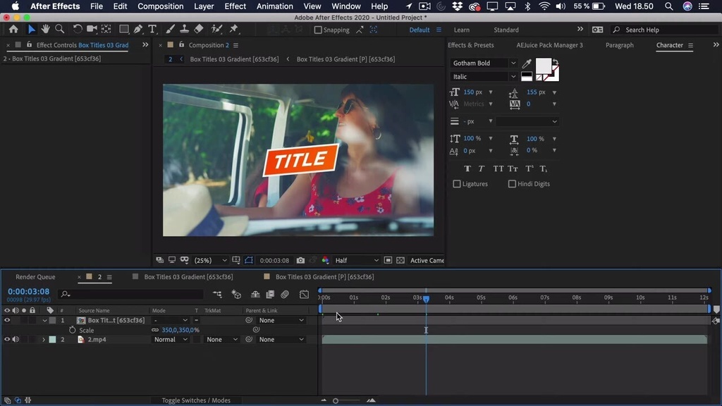Titles|タイトル・テロップ・吹き出し(After Effects・Premiere Pro)