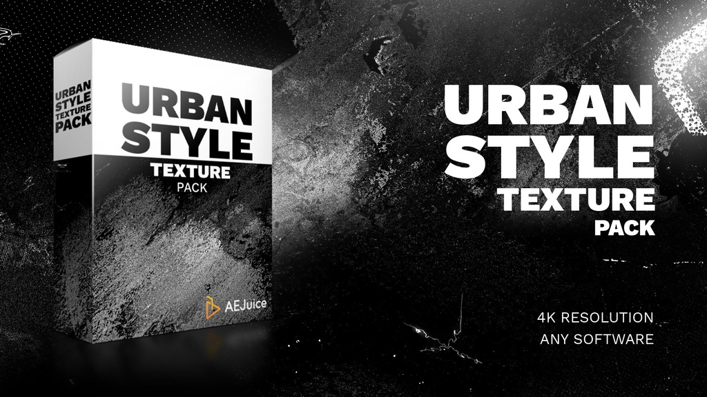 Urban Texture Pack｜アーバン テクスチャー（After Effects・Premiere Pro）