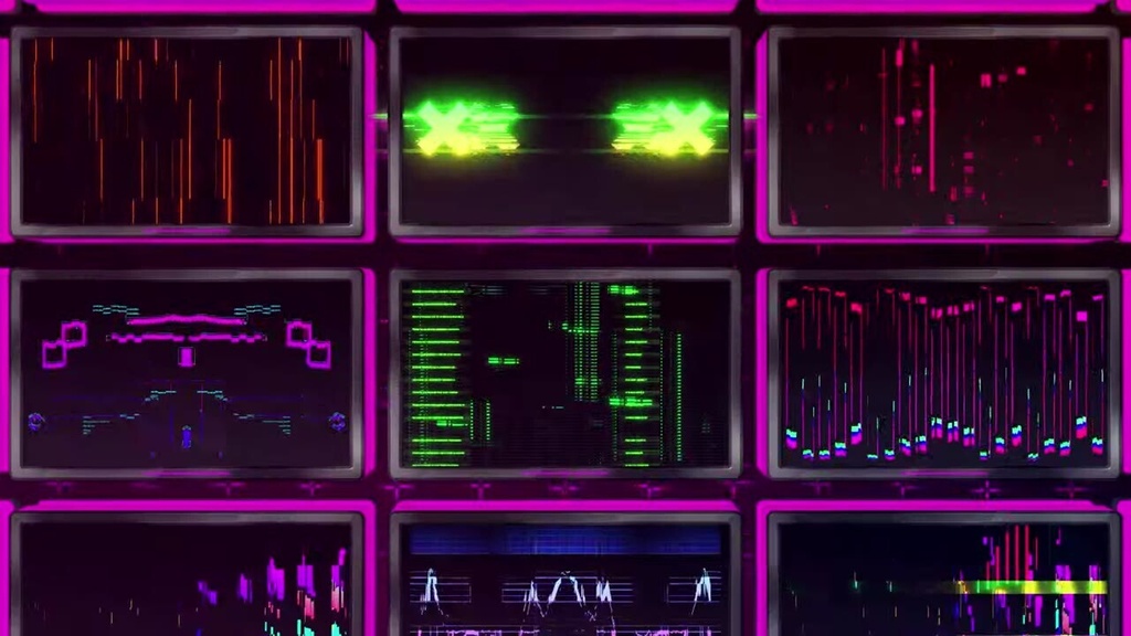 Cyberpunk HUD 2|サイバーパンク HUD 2(After Effects・Premiere Pro)