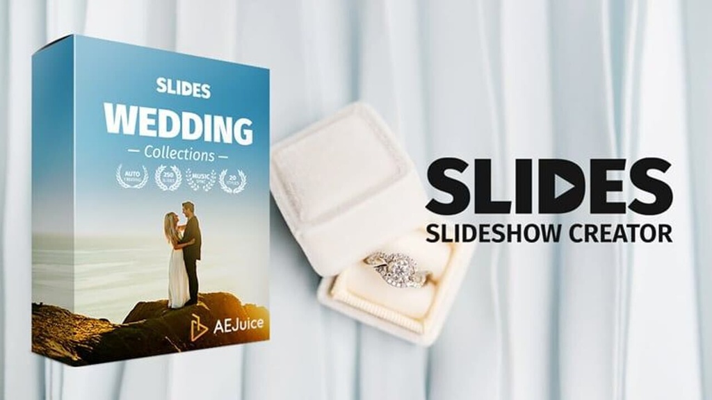 Slides - Wedding Collection|ウェディング スライドショー(After Effects・Premiere Pro)