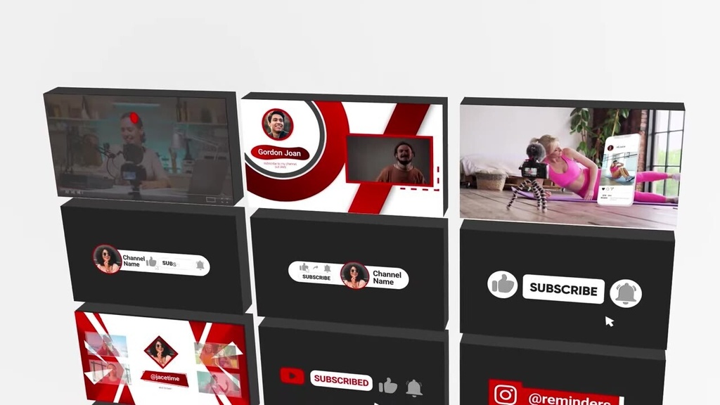 YouTube Pack|YouTube パック(After Effects・Premiere Pro)