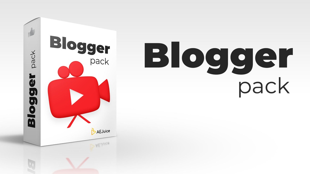 YouTube Pack｜YouTube パック（After Effects・Premiere Pro）
