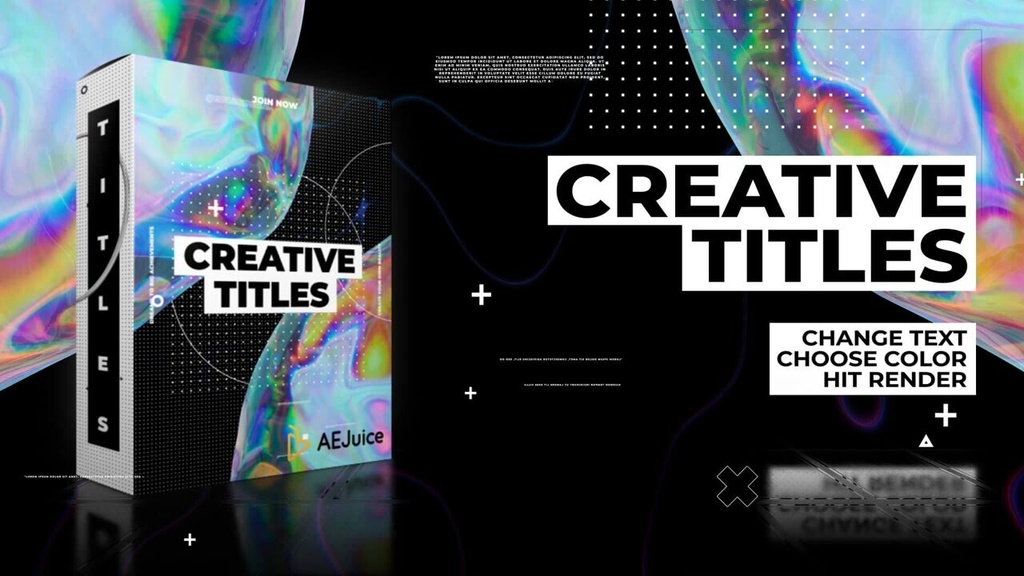 Creative Titles|クリエイティブ タイトル(After Effects・Premiere Pro)