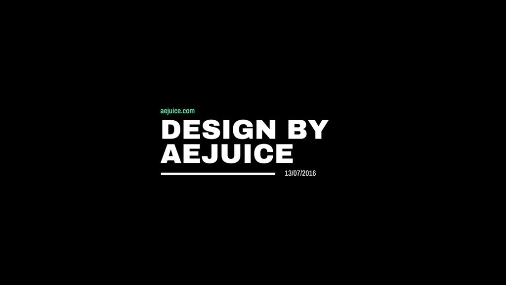 Typography Titles|タイポグラフィ タイトル(After Effects・Premiere Pro)