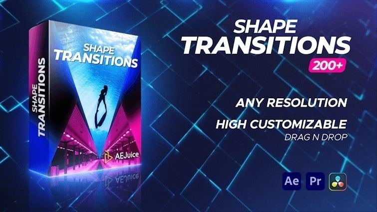 Shape Transitions｜シェイプ トランジション（After Effects・Premiere Pro）