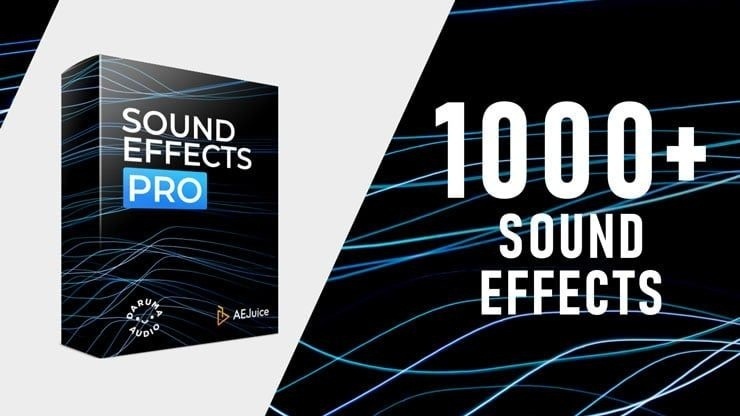 Sound Effects Pro｜プロ効果音 900種以上（After Effects）