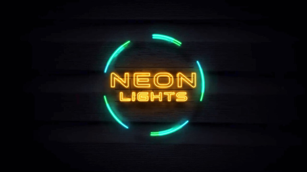 Neon Titles|ネオン タイトル(After Effects・Premiere Pro)