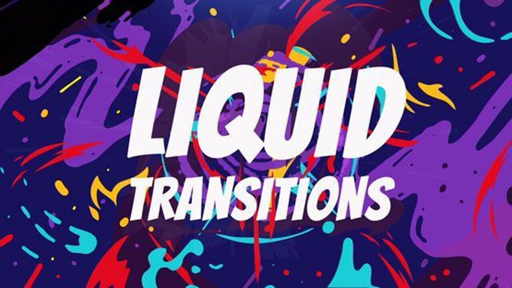 Liquid Transitions|リキッド トランジション 手描き(After Effects・Premiere Pro)