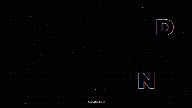 Glitch Kinetic Typography|グリッチ キネティックタイポグラフィ(After Effects・Premiere Pro)