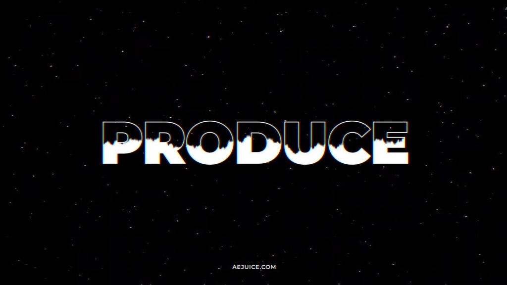 Glitch Kinetic Typography|グリッチ キネティックタイポグラフィ(After Effects・Premiere Pro)
