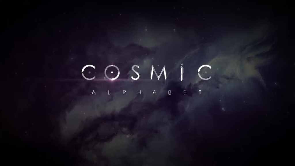 Cosmic Animated Alphabet|コズミック アニメーション アルファベット(After Effects・Premiere Pro)