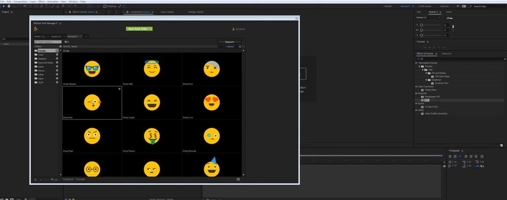 Animated Emoji|アニメーション絵文字 100種以上(After Effects・Premiere Pro)