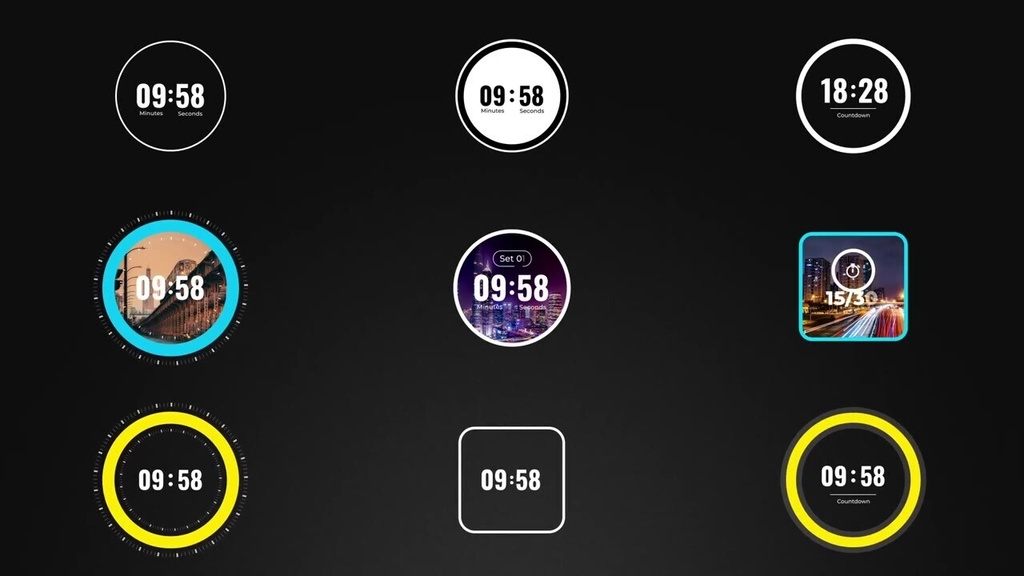 Countdown Timers|カウントダウン タイマー(After Effects・Premiere Pro)