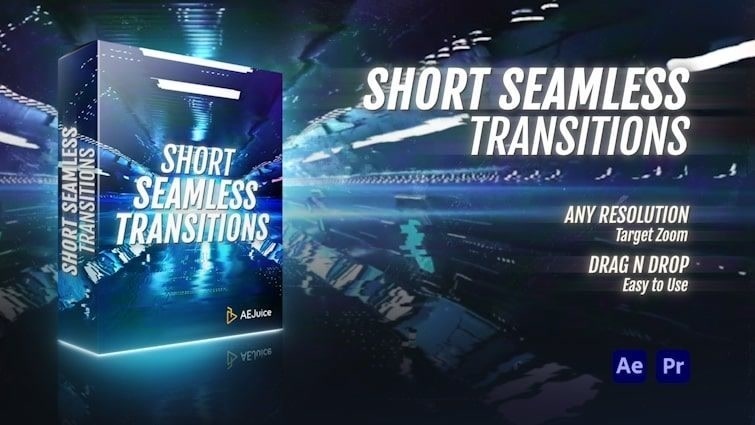 Short Seamless Transitions｜ショート シームレス トランジション（After Effects・Premiere Pro）