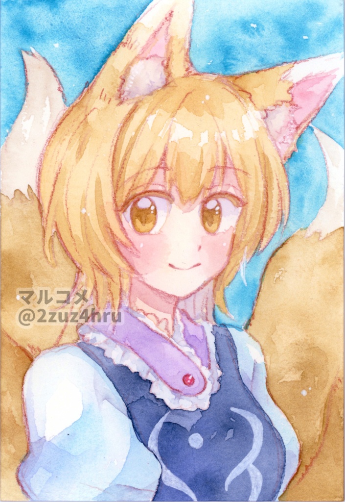 【8/8更新】ポストカードサイズ【アナログ原画】