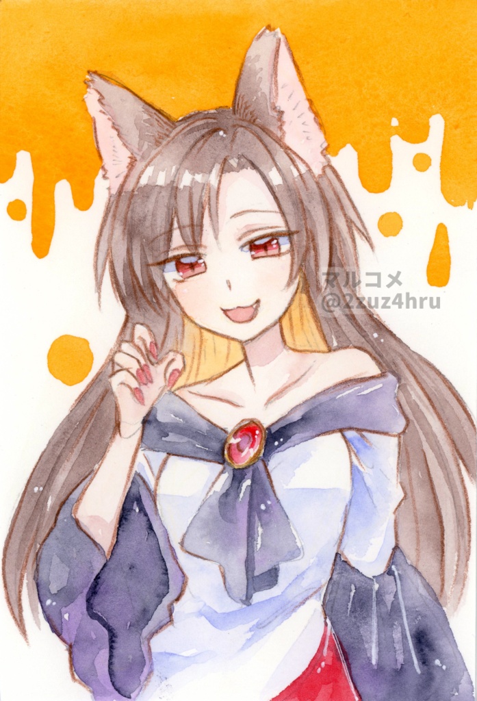 【8/8更新】ポストカードサイズ【アナログ原画】