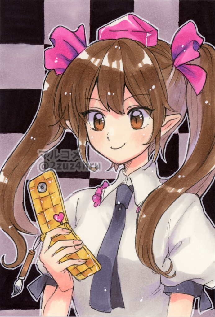 【8/8更新】ポストカードサイズ【アナログ原画】