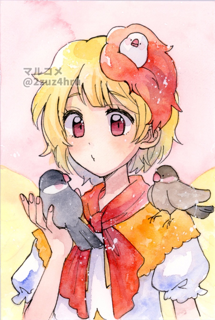 【8/8更新】ポストカードサイズ【アナログ原画】