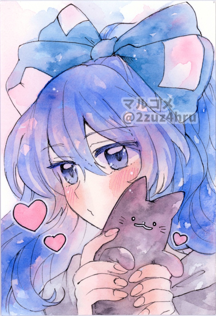 【8/8更新】ポストカードサイズ【アナログ原画】