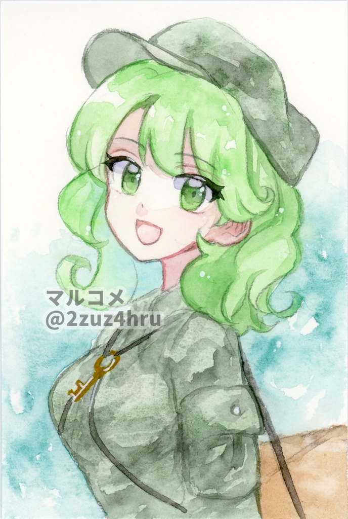 【8/8更新】ポストカードサイズ【アナログ原画】