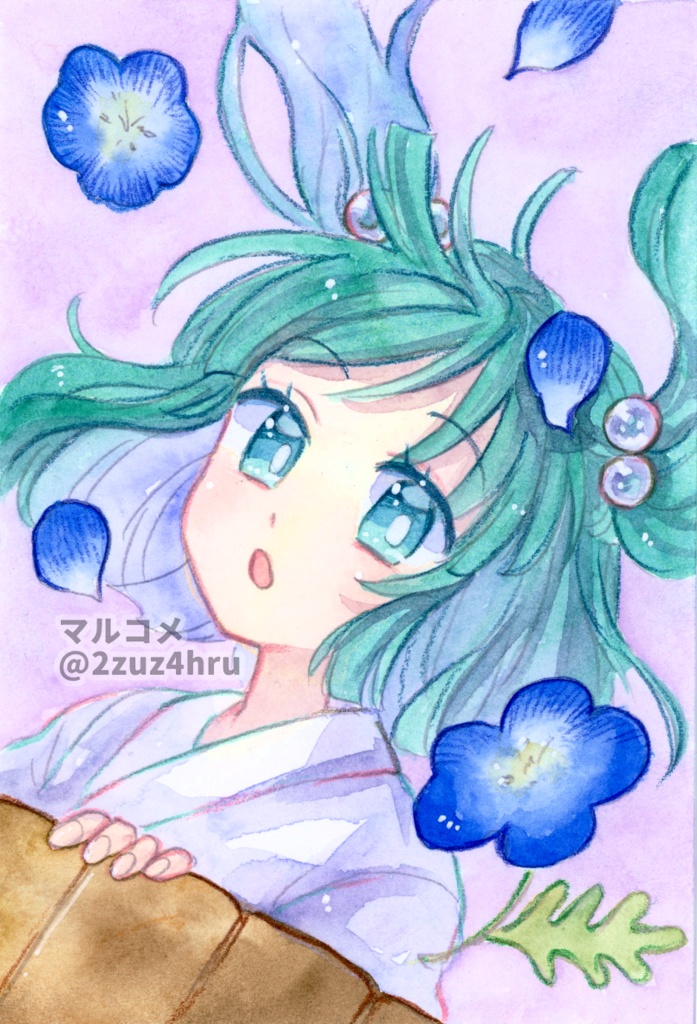 【8/8更新】ポストカードサイズ【アナログ原画】