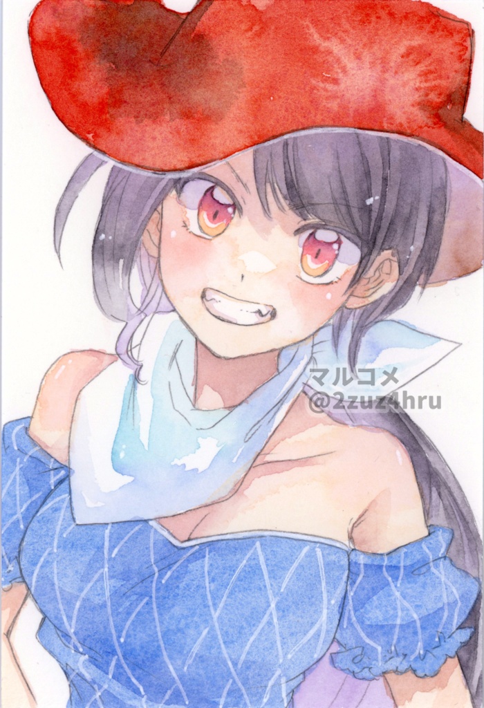 【8/8更新】ポストカードサイズ【アナログ原画】