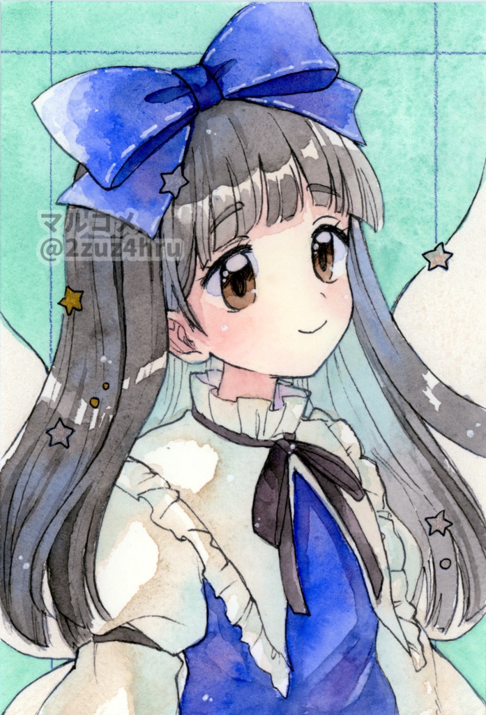 【8/8更新】ポストカードサイズ【アナログ原画】