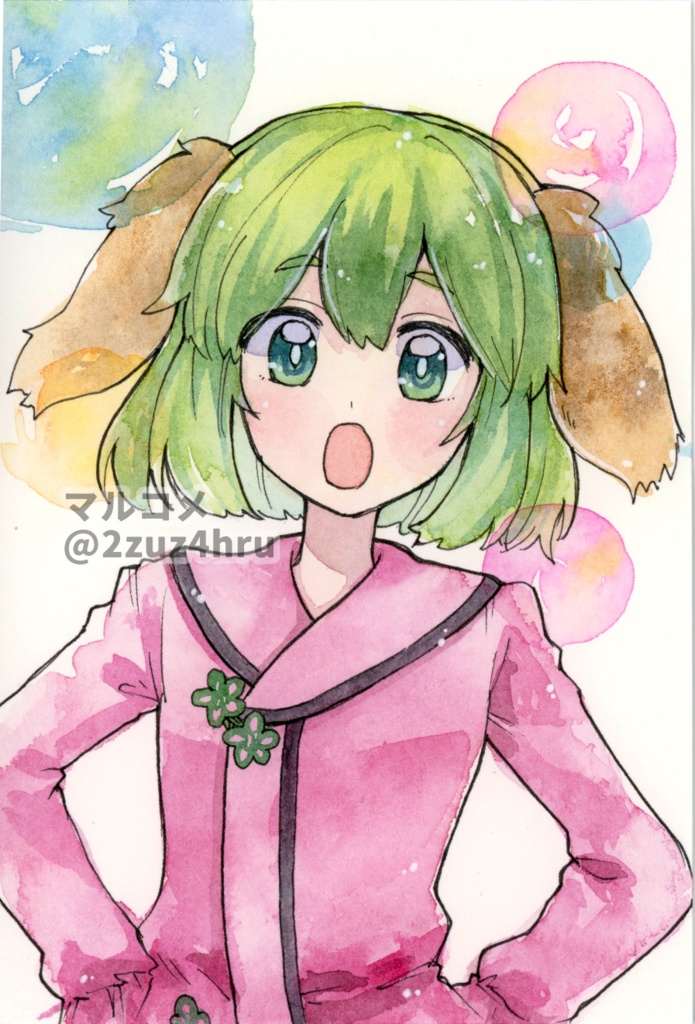 【11/18更新】ポストカードサイズ【アナログ原画】