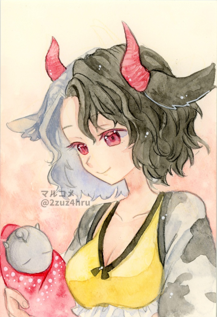 【8/8更新】ポストカードサイズ【アナログ原画】