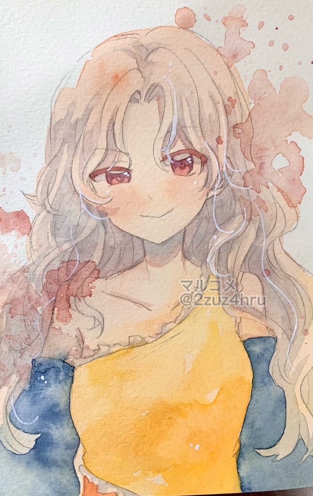 【8/8更新】ポストカードサイズ【アナログ原画】