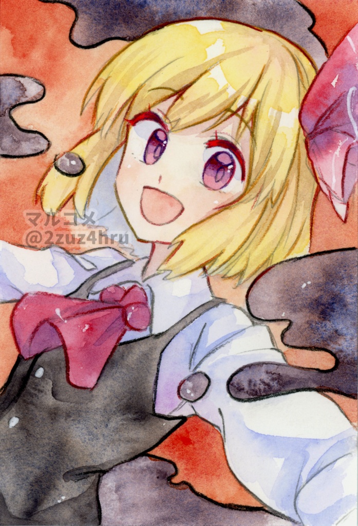 【8/8更新】ポストカードサイズ【アナログ原画】