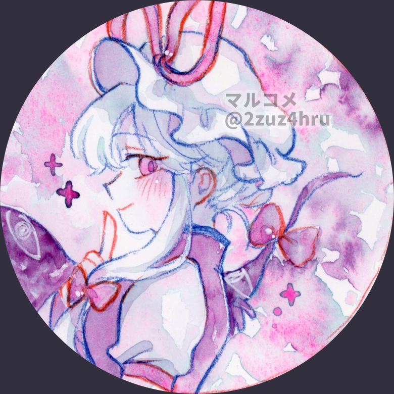 【額付き水彩原画】八雲紫