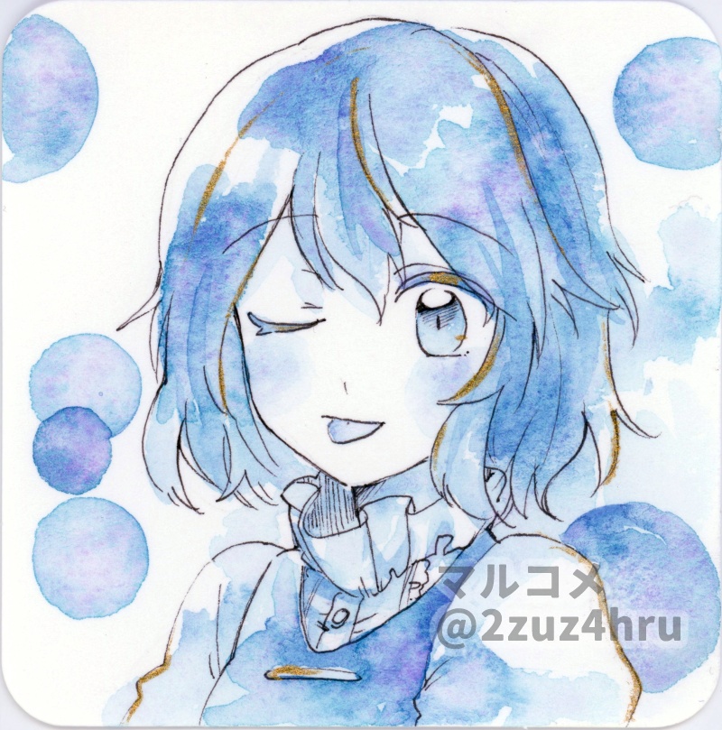 【小さめ水彩原画】