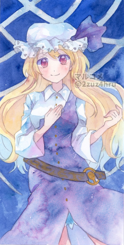 【水彩原画】綿月豊姫