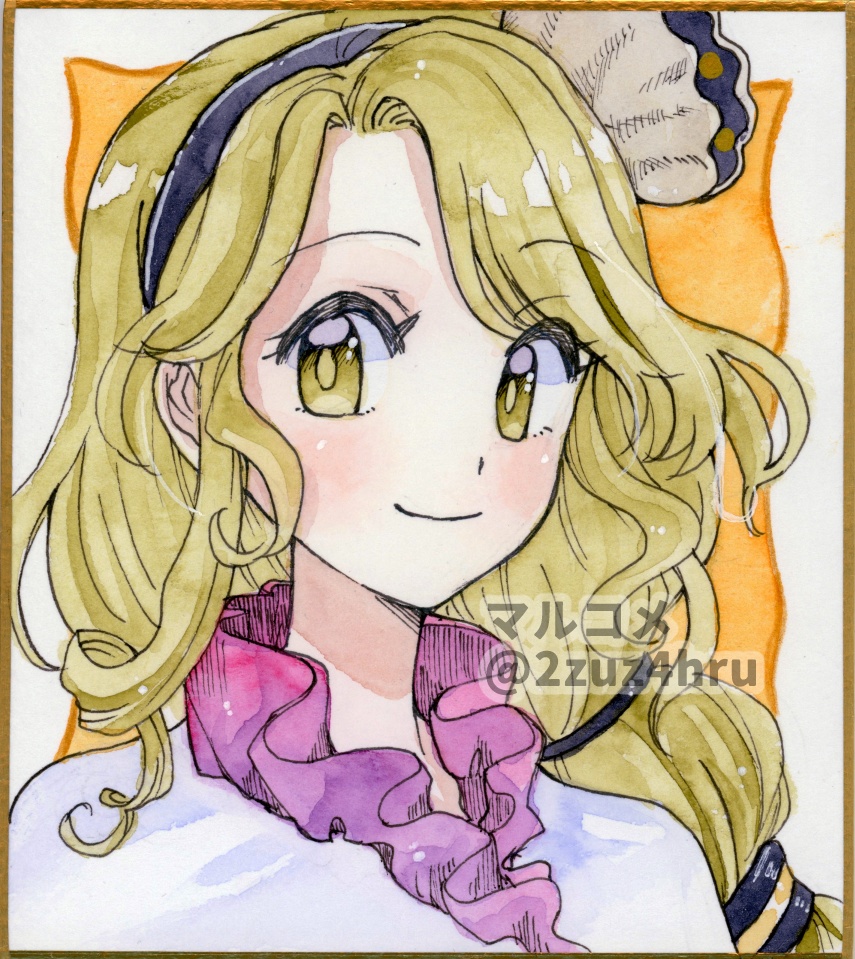 【水彩色紙】渡里ニナ