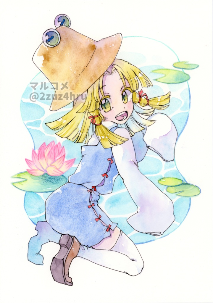 【水彩原画】洩矢諏訪子